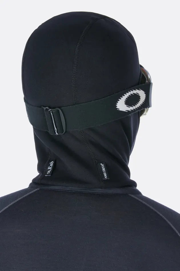 Rab Power Stretch Pro Black Balaclava - ScoutTech Outfitters