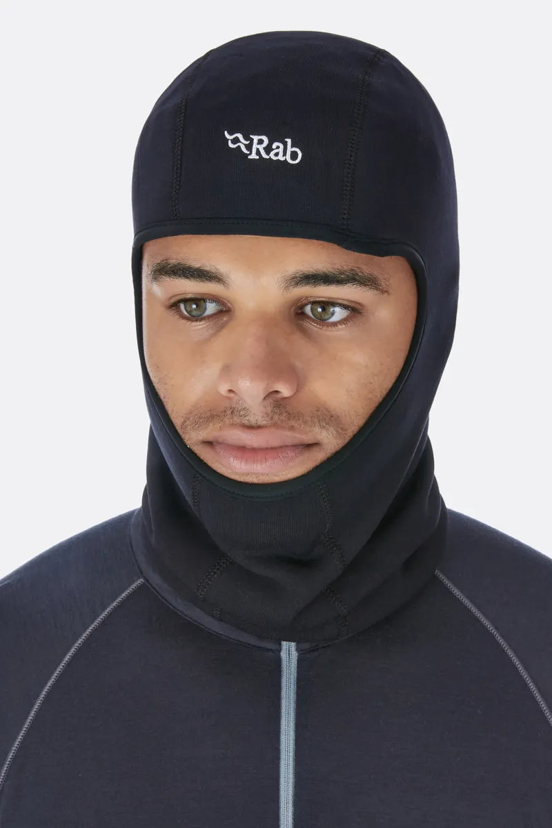 Rab Power Stretch Pro Black Balaclava - ScoutTech Outfitters