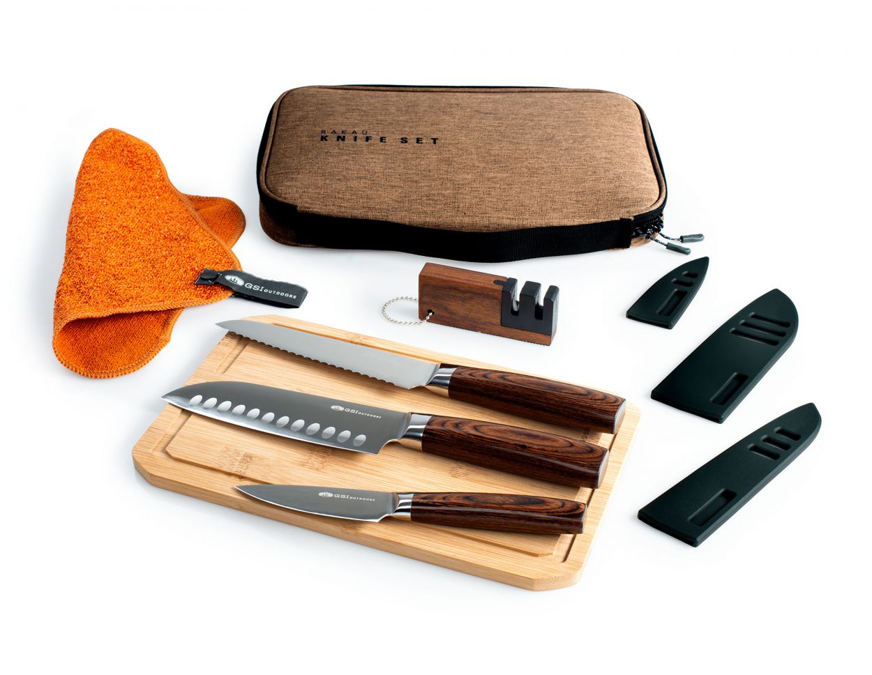 GSI Outdoors Rakau Knife Set - ScoutTech Outfitters