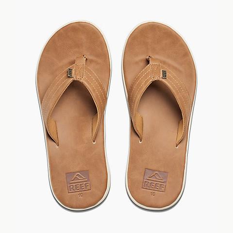 Reef Rover SL Men's Leather Flip Flops - ScoutTech