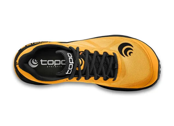 Topo Athletic Men's MTN Racer 2 Trail Running Shoes Size 12 US Mango/Black - ScoutTech Outfitters