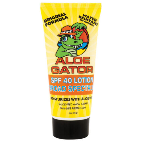 Aloe Gator SPF 40+ Gel sunscreen, broad spectrum, 3oz - ScoutTech