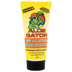 Aloe Gator SPF 40+ Gel sunscreen, broad spectrum, 3oz