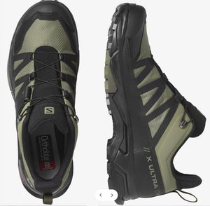 Salomon Mens X Ultra 4 GTX Waterproof Hiking Shoes