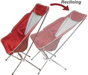 ROCKWATER DESIGNS Highback Recliner Nano Chair Red