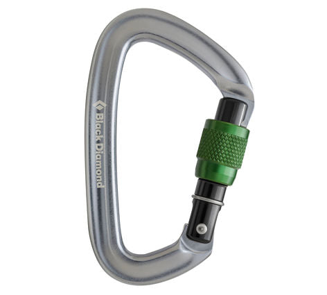 Black Diamond Positron Screwgate Carabiner - ScoutTech