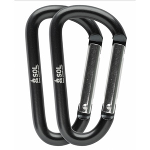 Survive Outdoors Longer - Utility Carabiners 8 cm 2 Pack