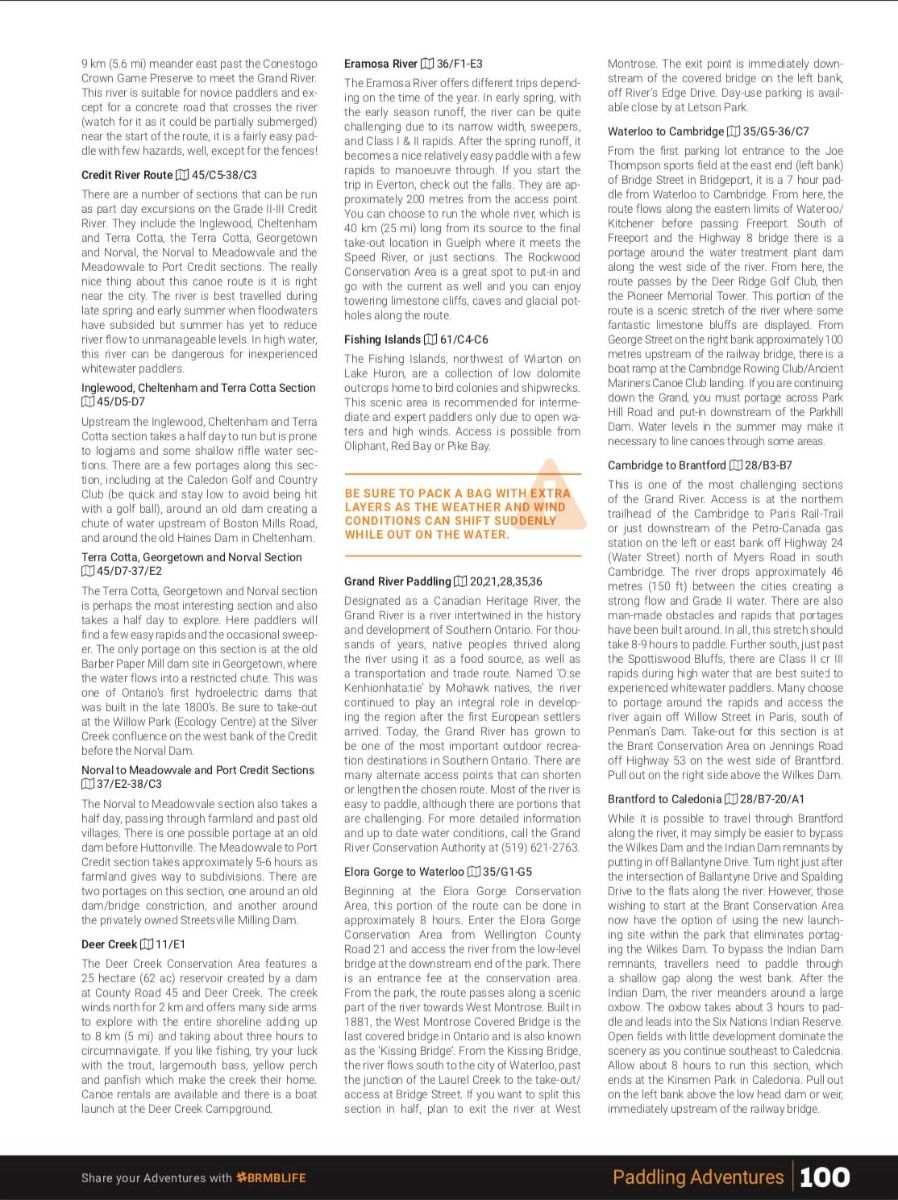 Backroad Mapbooks  Southern Ontario - Spiral 2nd Edition - ScoutTech Outfitters