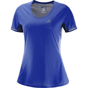 Salomon Womens Agile Short Sleeve Running Tee Shirts