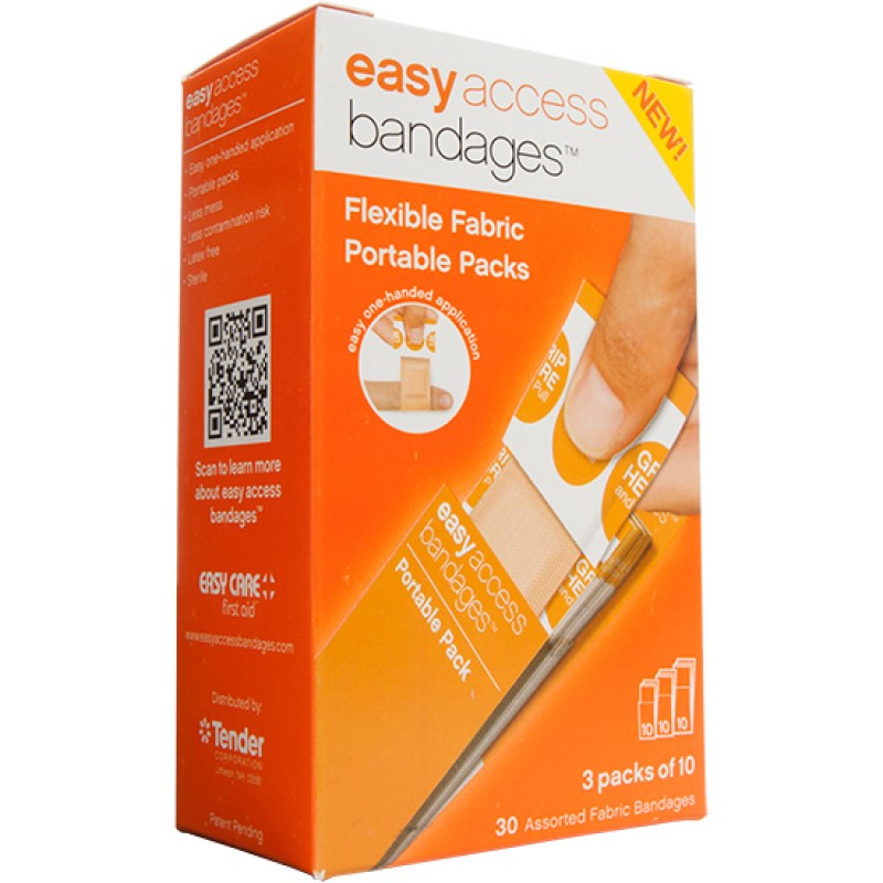 Tender Easy Access Bandages 90 Piece Variety Pack - ScoutTech