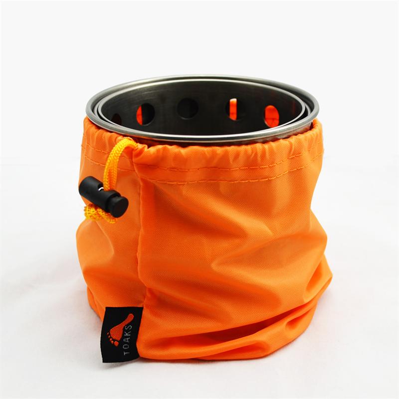 TOAKS TITANIUM BACKPACKING WOOD BURNING STOVE - ScoutTech