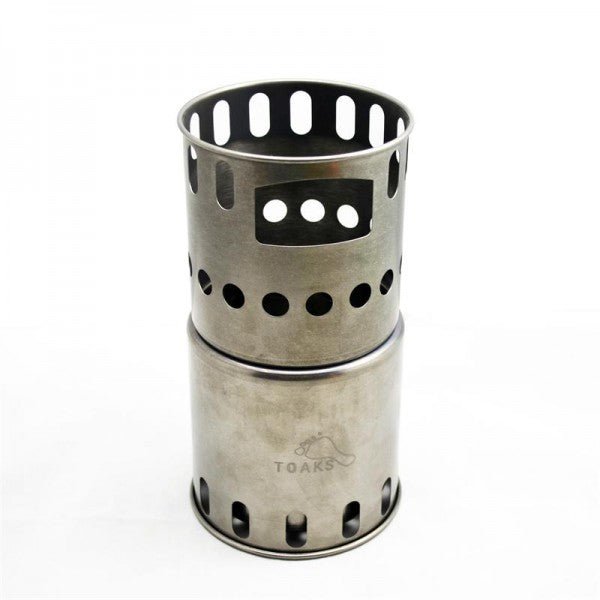 TOAKS TITANIUM BACKPACKING WOOD BURNING STOVE - ScoutTech
