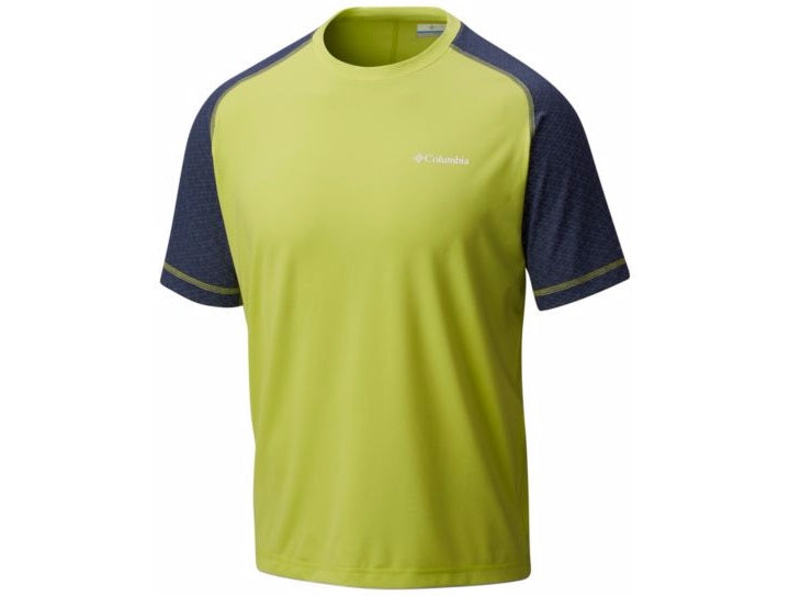 Columbia Mens Trail Flash Reflective Running Shirts - ScoutTech