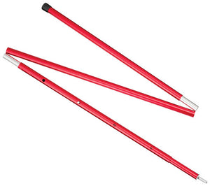 MSR 5 ft Adjustable Aluminum Pole - Red