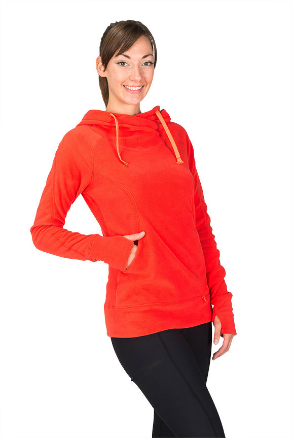 Westcomb Womens Glow Pullover Polartec Fleece Hoody Small - ScoutTech