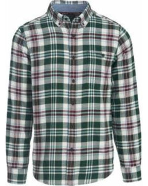 Woolrich Men's Trout Run Plaid Flannel Shirt