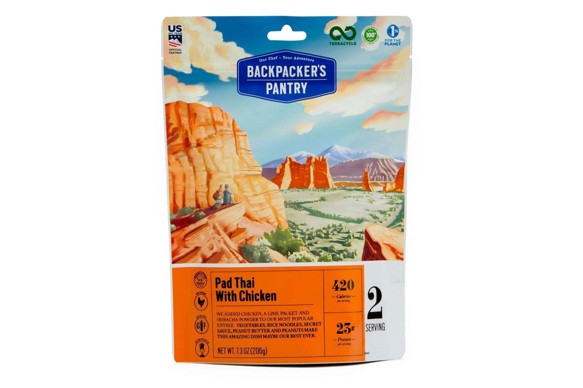 Backpacker's Pantry - Pad Thai with Chicken - ScoutTech