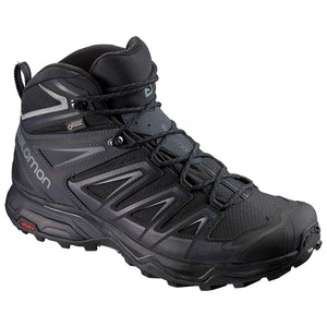 Salomon Mens X Ultra 3 MID WIDE GTX Waterproof Hiking Shoes