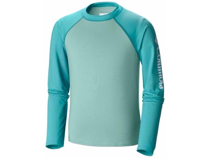 Columbia Youth Mini Breaker II Long Sleeve Sunguard Shirts - ScoutTech