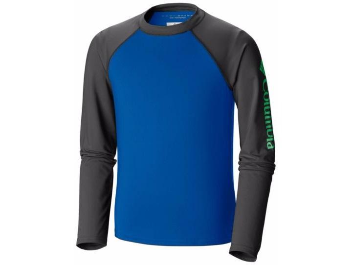 Columbia Youth Mini Breaker II Long Sleeve Sunguard Shirts - ScoutTech