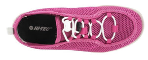 Hi-Tec Zuuk Womens Lightweight Shoe Mesh (Pink & White)